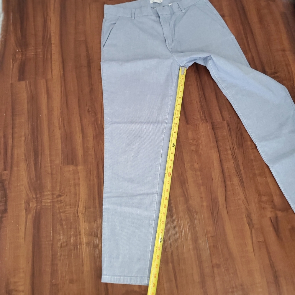 Loog White/Blue striped women's pants. - Picture 3 of 8